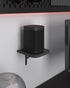 AREAJD Set 2 of Universal Small Rear Speaker Wall Mount Shelf Surround Sound Speaker Stand Bookshelf for Samsung, Roku