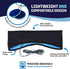 CozyPhones Sleep Headphones - Over Ear Headphones from Ultra Thin Cool Mesh Wired for Side Sleepers, Meditation