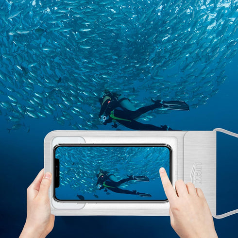 LUCKY Fish Finder Waterproof Case, Portable Water Resistant Mobile Bag for Handheld Devices