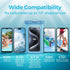 ProCase Floating Waterproof Phone Pouch Up to 7.0", Underwater Dry Bag for iPhone 15, Galaxy S24, 2 Pack