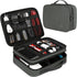 MATEIN Electronics Organizer Travel Case, Large Cable Storage Bag, Water Resistant Carrying Case with Handle for iPad