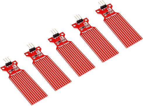 DIYables Water Sensor Detector for Arduino, ESP32, ESP8266, Raspberry Pi, 5 Pieces