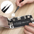 STREBITO Spudger Pry Tool Kit, 12 Piece Opening Tool for iPhone, Laptop, iPad, and Electronics