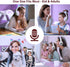 TCJJ Kids Wireless Headphones, Cat Ear LED Light Up, Bluetooth 5.4, Noise Cancelling for Girls Boys Toddlers