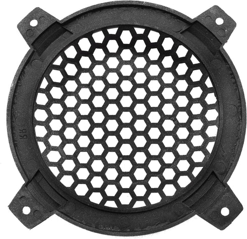 4Inch Grill Cover DGZZI 2PCS 4inch Red Round ABS Plastic Mesh Grilles Car Audio Speaker Covers Woofer Subwoofer Grill
