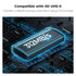 K&F CONCEPT 2-in-1 4.0/Micro 3.1 SD Card Reader Adapter, UHS-II/SD SD/USB Type-C Dual Slots High-Speed Flash Card Case