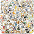 Cute Cat Stickers | 100 PCS | Vinyl Waterproof Stickers for Laptop, Guitar, Motorcycle, Bike, Skateboard, Phone