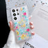 Jmltech Galaxy S23 Ultra Case - Cute Floral Soft Silicone, Slim & Flexible Protective Phone Case for Women & Girls.