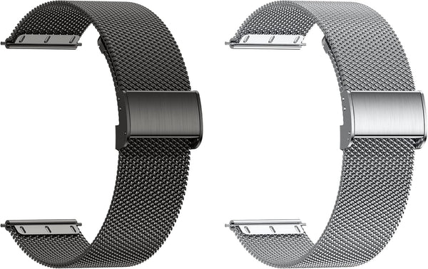 Popglory 22mm Smart Watch Bands for P66 Smart Watches, Adjustable Replacement Straps, Quick Release Wristband