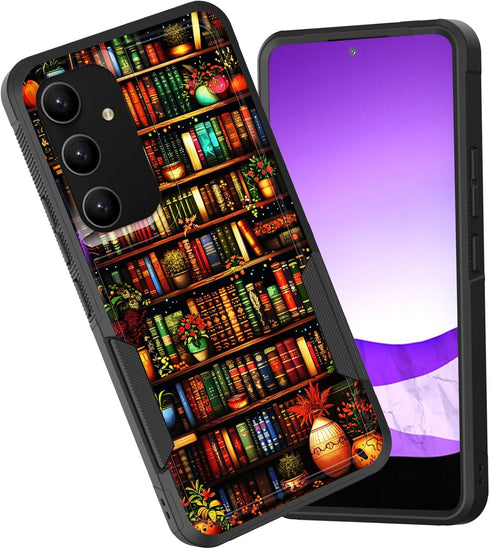 CICPLKSE for Galaxy S25 Case,Dual Layer Heavy Duty Hybrid Shockproof Hard PC Soft