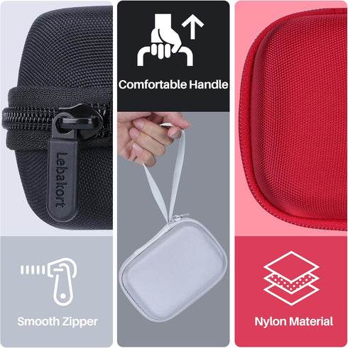 Storage Case for KODAK PIXPRO FZ45 FZ55 16MP Digital Camera (Red)