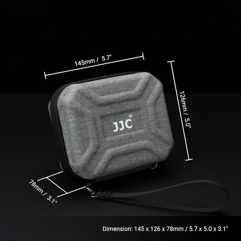 JJC Durable Lens Filter Pouch Case for 10 Circular Filters Up to 95mm, Dustproof & Water-Resistant Camera Lens Filter