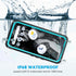 Lanhiem IP68 Waterproof Case for Google Pixel 8a, Built-in Screen Protector, Rugged Full Body Shockproof Phone Case,