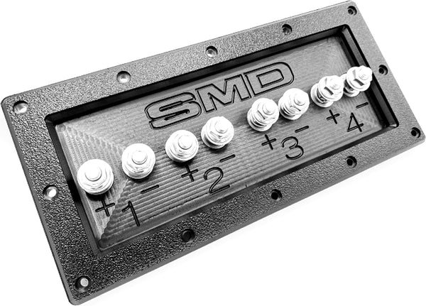 SMD 4 Channel Speaker Terminal - Stainless