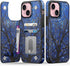 FUNMIKO for iPhone 15 Wallet Case with Card Holder, RFID-Blocking, Military-Grade Protection &