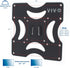 VIVO Basic TV Wall Mount Bracket for 23 to 37 inch Screens, Max 200x200mm VESA with Removable Mounting Plate, Black, MOUNT-VW2X2A
