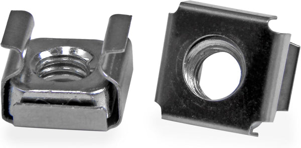 StarTech.com 50 Pkg M6 Cage Nuts for Server Rack Cabinet