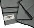 Eurow Microfiber Screen & Lens Cleaning Cloths, 2-Pack, 8" x 12", Gray, Streak-Free, Lint-Free, Soft, Washable
