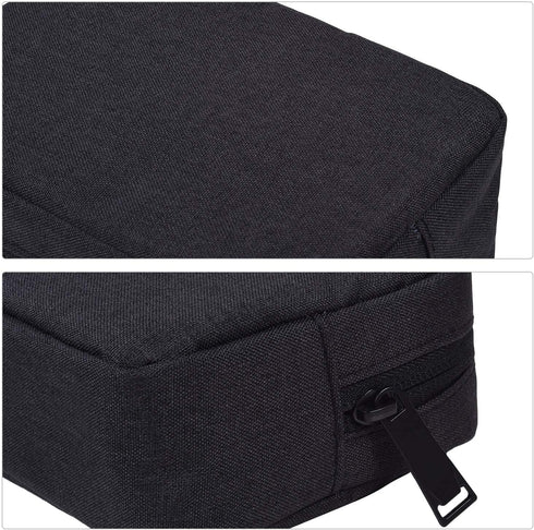 Canvas Waterproof Universal Electronic Accessories Organizer for Power Bank, Charging Cords, Chargers, Mouse, USB