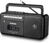 Gelielim Cassette Tape Player Bluetooth Boombox, AM/FM/SW Radio Stereo, Tape Player/Recorder with Big Speaker, Earphone