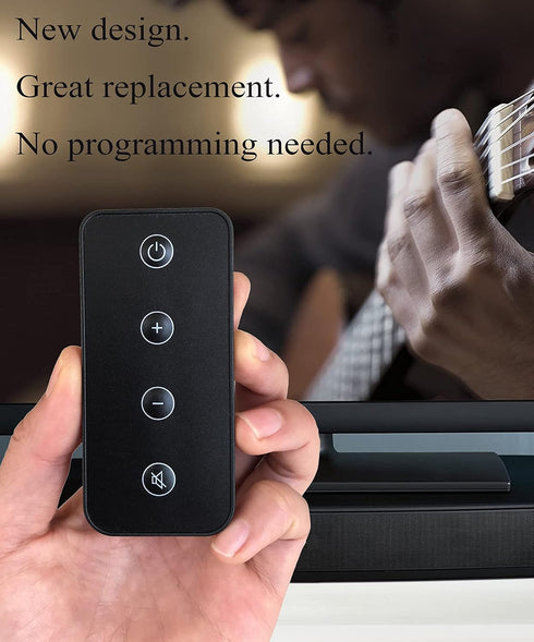 Replacement Remote Control for Bose Cinemate Series II IIGS 1SR 10 15 & Solo 5 10 15 Soundbar Speaker
