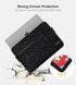 Lacdo 14 Inch Laptop Sleeve Case for HP Lenovo Dell ASUS Acer Chromebook, Water-Resistant, Elegant Black