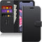 JETech Wallet Case for iPhone 11, Shockproof PU Leather Magnetic Flip Cover with Card Holder and Stand Feature (Black)