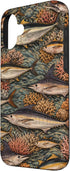 Fish Tuna And Coral Fishing Summer Summer 16 Cute Mahi Mahi Boho Fishing Fish Tuna and Coral Ocean Case for iPhone Plus