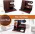 VEIYAILU Gifts for Men Women Brother Boss Boyfriend Him Nightstand Organizer Gifts for Dad from Daughter Son Wood Phone