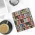 kwmobile Summer Case Compatible with Kobo Libra Colour Case - eReader Cover - Library Blue/Green/Dark Pink