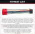 16-Pin RED WOLF Radio Stereo Wiring Harness Compatible with Aftermarket Pioneer Radio DEH AVH AVIC MVH FH SPH w/Wire