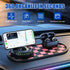 Generic Number,360 Mobile Phone Bracket Anti-Slip Mat,Multifunction Car Dashboard Mat with Temporary Parking Rotating