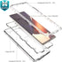 YmhxcY Galaxy Note 20 Ultra Case - Clear Silicone Cover with 3 Layer Drop Protection, Shockproof