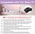 Varghesyla 32" 40" 43" 49" 50" 55" 65" 32S359 32S355 40S355 43S455 50S525 55S435 65S455 (Upgraded Version) TV Stand