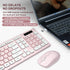 Wireless Keyboard and Mouse Combo, Reccazr 2.4G Full-Sized Keyboard and Mouse Cordless for Windows/Mac