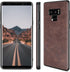 SALAWAT Slim PU Leather Case for Galaxy Note 9, Vintage Shockproof Phone Cover, Dark Brown