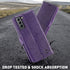 MONASAY Purple Wallet Case for Galaxy S21+ Plus 5G, 6.7" - RFID Blocking, Flip Folio, Credit Card Holder, Screen