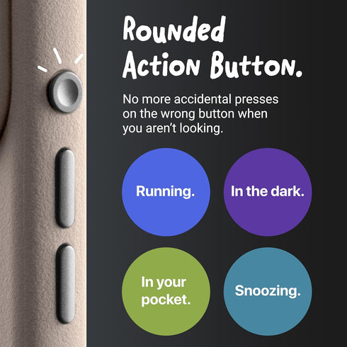 TineeOwl 17 Case for iPhone Pro Max MagSafe Compatible, Aluminum Buttons, Camera Control & Rounded Action Button, Slim