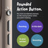 TineeOwl 17 Case for iPhone Pro Max MagSafe Compatible, Aluminum Buttons, Camera Control & Rounded Action Button, Slim