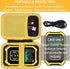 Khanka Carrying Case for Fujifilm FinePix XP140/XP130/XP120/XP90 Waterproof Digital Camera (Yellow)