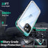 SOKUSIN iPhone 14 Case Waterproof, Shockproof Clear Phone Case with Screen & Camera Protector - 6.1 Inch