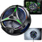 Magnetic Cooler for iPad, Universal Radiator with Temperature Display for Mobile Gaming, Green Mech
