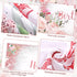 Breling 2 Pcs Pink Happy Birthday Backdrop Banner and Tablecloth for Women, Rose Gold Birthday Party Decorations