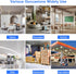 5G Light Bulb Security Camera, Wifi Dual Band, 360 Degree 1080P Indoor Camera with Auto Tracking and Smart Dome