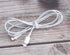 200 Pcs Silicone Cable Ties, 12 MM OD Reusable Rubber Bands for Home Office School Wire Cord Management (White)