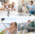 Universal Smartphone Tripod Adapter, Phone Tripod Mount with 1/4" Screw and Cold Shoe Mount, Rotating Clamp