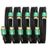 10K 8K HDMI Cable 5-Pack 6.6FT, HDMI 2.1 Cable Bulk Ultra High