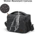 S-ZONE Camera Bags for Photographers Small Crossbody Shoulder Bag DSLR SLR Mirrorless Camera Case with Tripod Holder