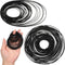Gtziqa 80Pcs Recorder Rubber Belts Cassette Player Belts Replacement Kit Recorder Repair Maintenance