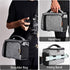 FOSOTO Stylish Compact SLR/DSLR Camera Bag Case, Waterproof, Compatible with Nikon P900, Canon EOS, Sony A73, Gray